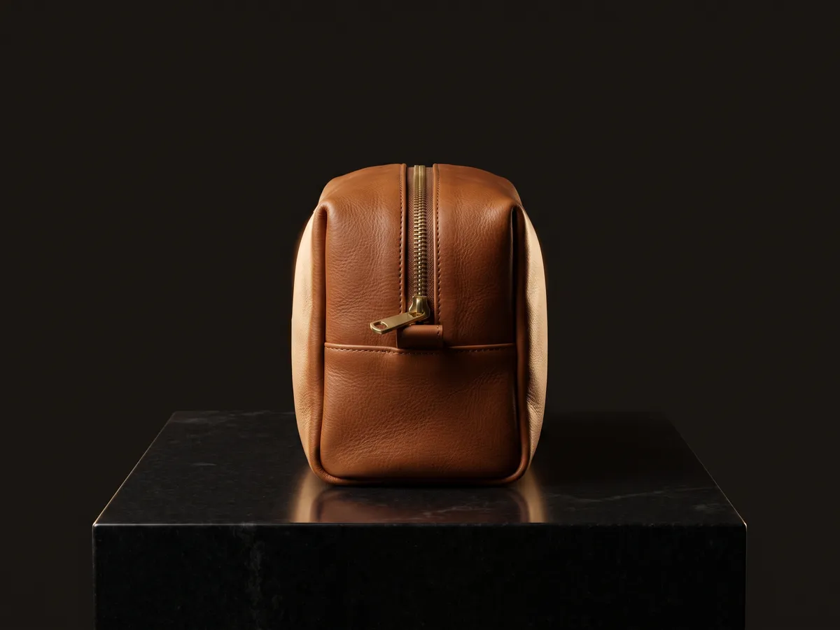 leather dopp kit